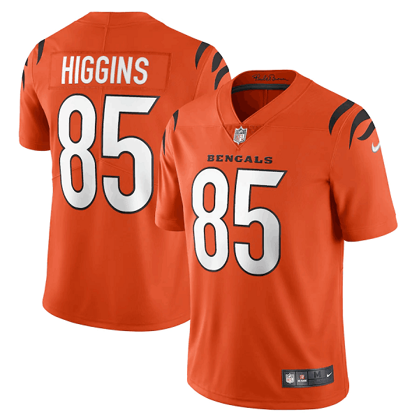 Tee Higgins Cincinnati Bengals orange Vapor jersey