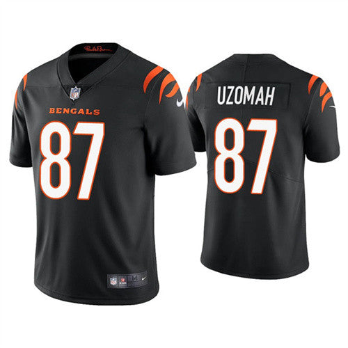 C.J. Uzomah Cincinnati Bengals black Vapor jersey
