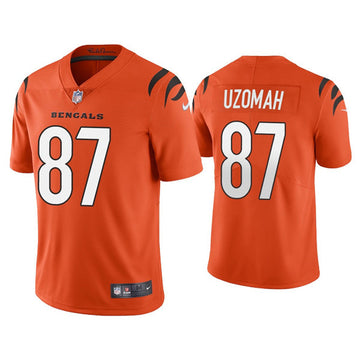 C.J. Uzomah Cincinnati Bengals orange Vapor jersey