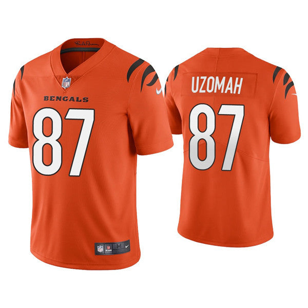 C.J. Uzomah Cincinnati Bengals orange Vapor jersey