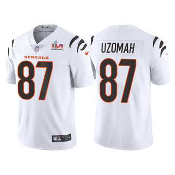 C.J. Uzomah Cincinnati Bengals white Vapor jersey