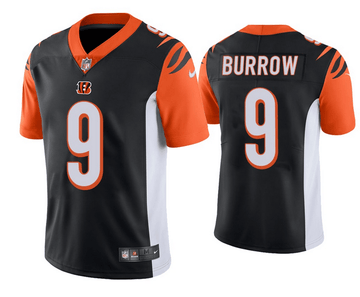 Joe Burrow Cincinnati Bengals black Vapor jersey