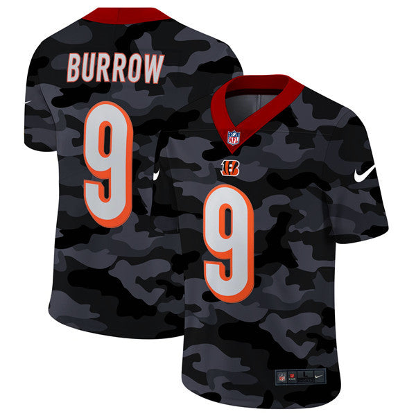 Joe Burrow Cincinnati Bengals camo Limited jersey