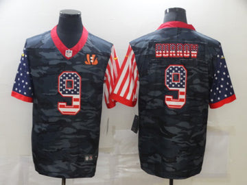 Joe Burrow Cincinnati Bengals camo Limited jersey