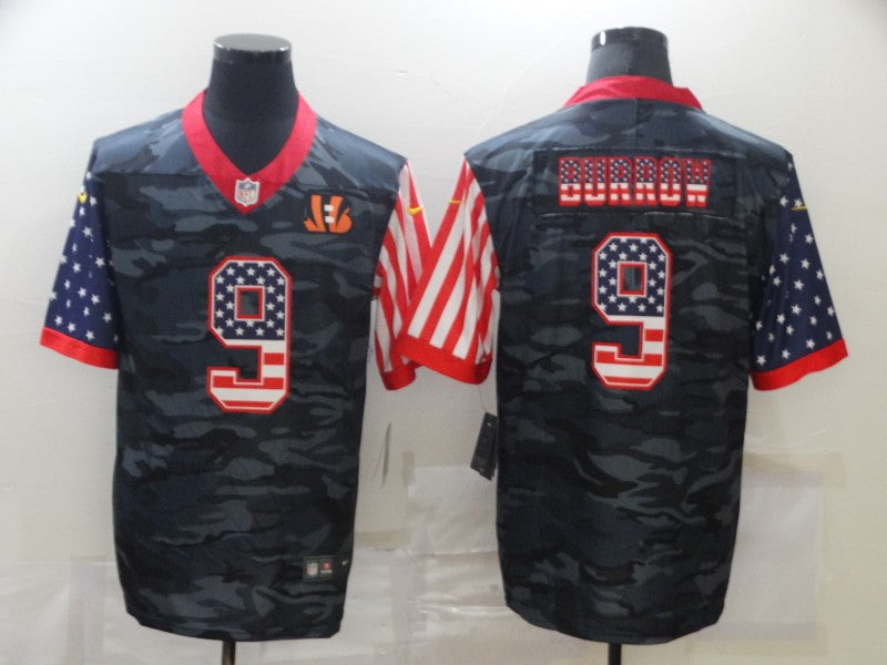 Joe Burrow Cincinnati Bengals camo Limited jersey