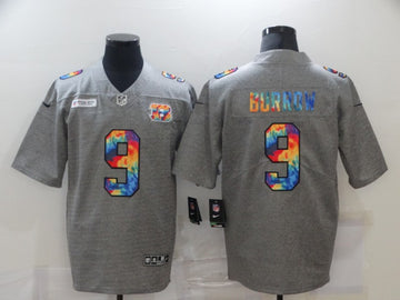 Joe Burrow Cincinnati Bengals grey Limited jersey