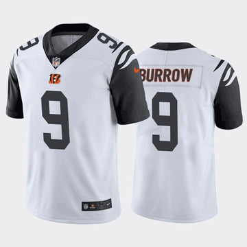 Joe Burrow Cincinnati Bengals white Color Rush jersey