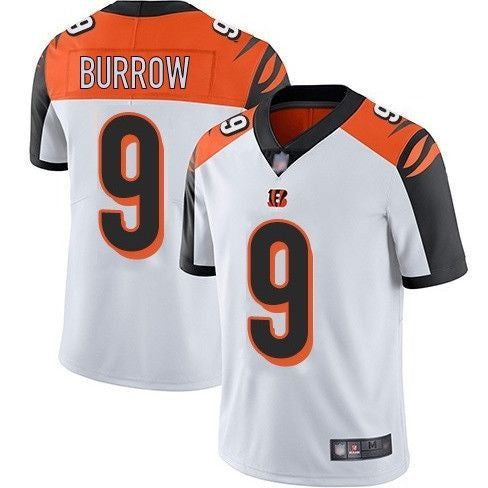 Joe Burrow Cincinnati Bengals white Vapor jersey