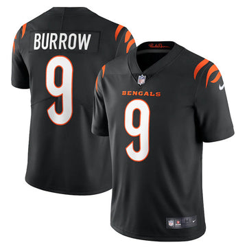 Joe Burrow Cincinnati Bengals black Vapor jersey