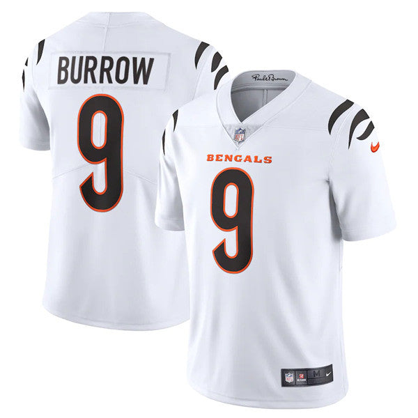 Joe Burrow Cincinnati Bengals white Vapor jersey