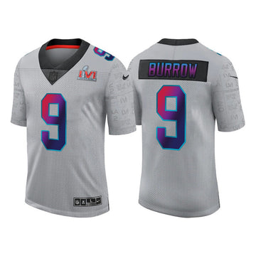 Joe Burrow Cincinnati Bengals gray Limited jersey