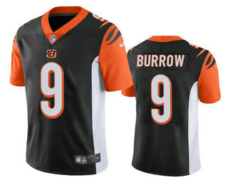 Joe Burrow Cincinnati Bengals black Vapor jersey