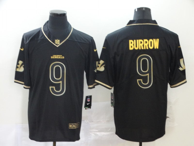 Joe Burrow Cincinnati Bengals black Limited jersey