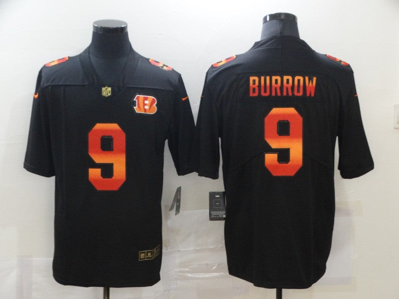 Joe Burrow Cincinnati Bengals black Vapor jersey