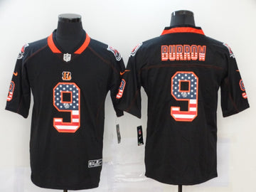 Joe Burrow Cincinnati Bengals black Limited jersey
