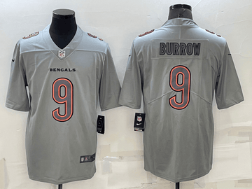Joe Burrow Cincinnati Bengals grey Vapor jersey