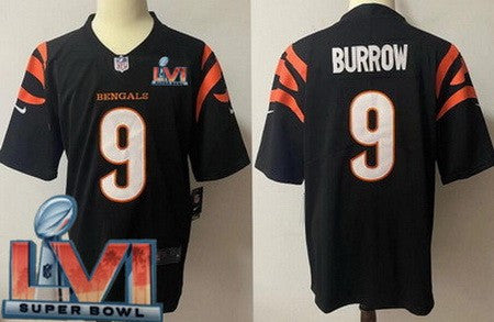 Joe Burrow Cincinnati Bengals black Vapor jersey
