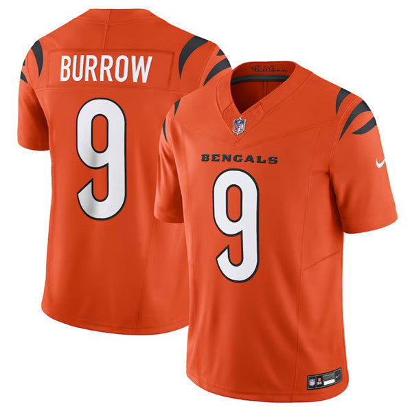 Joe Burrow Cincinnati Bengals orange Untouchable jersey