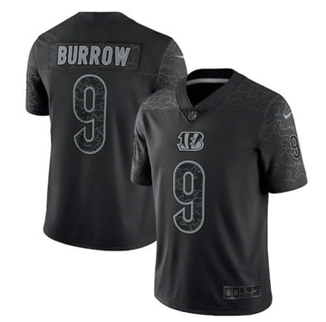 Joe Burrow Reflective Cincinnati Bengals Limited jersey