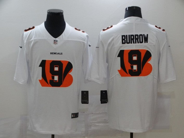 Joe Burrow Cincinnati Bengals white Vapor jersey