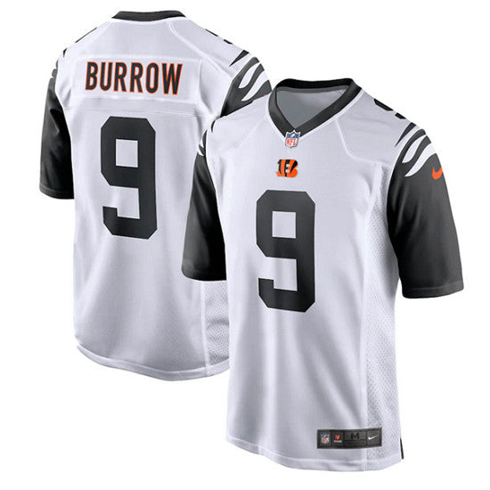 Joe Burrow Cincinnati Bengals white Game jersey
