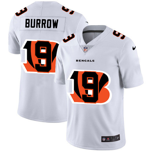 Joe Burrow Cincinnati Bengals white jersey