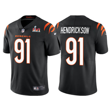 Trey Hendrickson Cincinnati Bengals black Vapor jersey