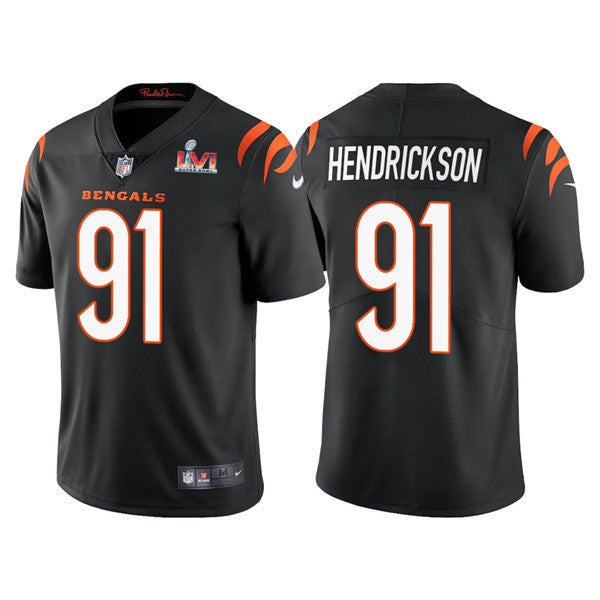 Trey Hendrickson Cincinnati Bengals black Vapor jersey