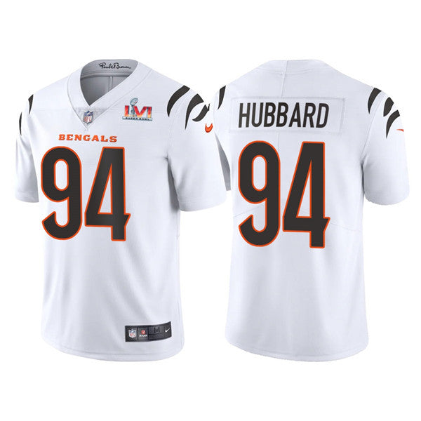 Sam Hubbard Cincinnati Bengals white Vapor jersey