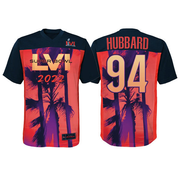 Sam Hubbard Super Bowl LVI Cincinnati Bengals red jersey