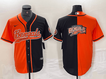 Logo Cincinnati Bengals orange jersey