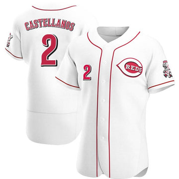Nick Castellanos Cincinnati Reds white jersey