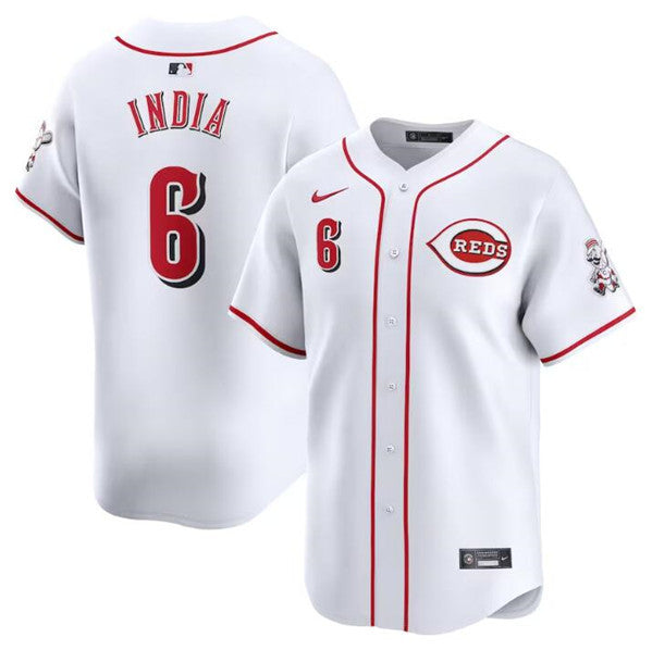 Jonathan India Cincinnati Reds white Limited jersey