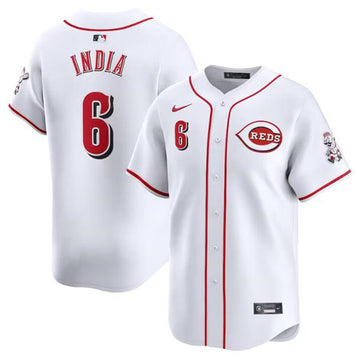 Jonathan India Cincinnati Reds white Limited jersey