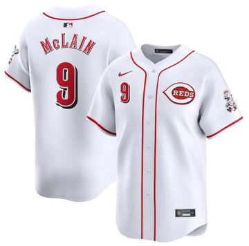 Matt McLain Cincinnati Reds white Limited jersey