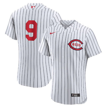 Mike Moustakas Cincinnati Reds white jersey