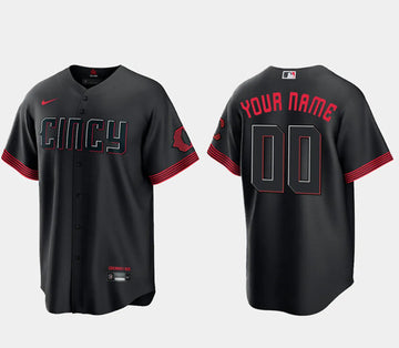 Custom Cincinnati Reds City Connect jersey
