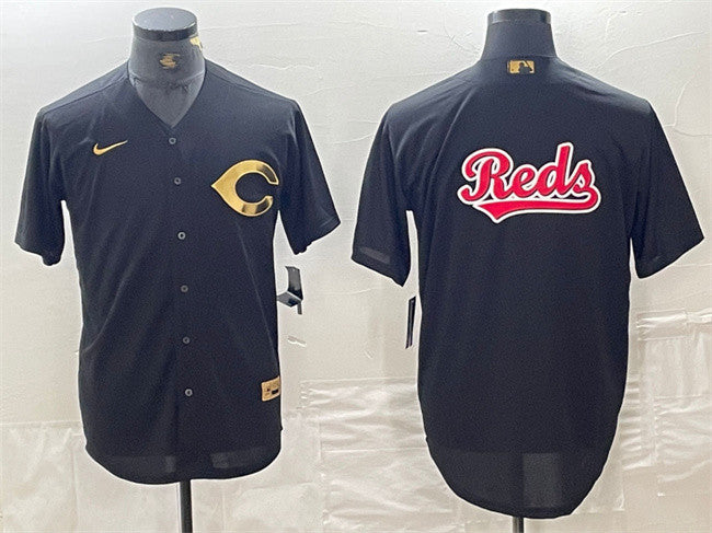 Cincinnati Reds black jersey