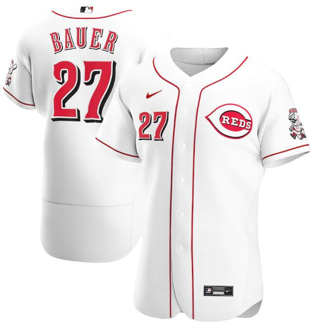 Cincinnati Reds white jersey