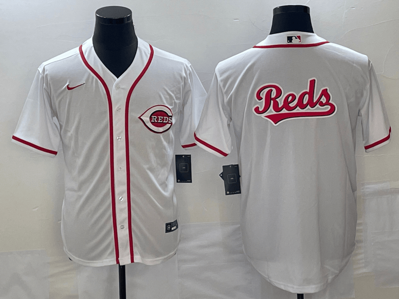 Cincinnati Reds white jersey
