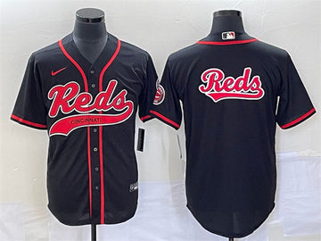 With Logo In Back Cool Base Cincinnati Reds jersey