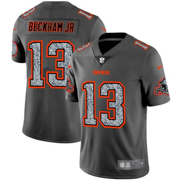 Odell Beckham Jr Cleveland Browns gray Fashion Static jersey