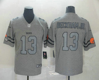 Odell Beckham Jr Cleveland Browns gray Vapor jersey