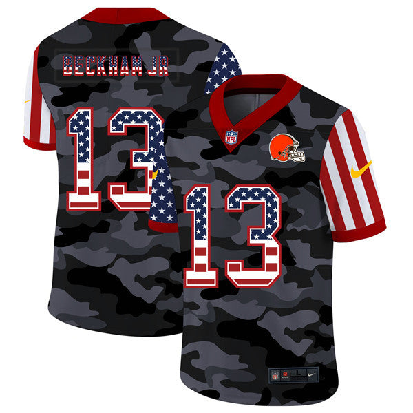 Odell Beckham Jr Cleveland Browns camo Limited jersey