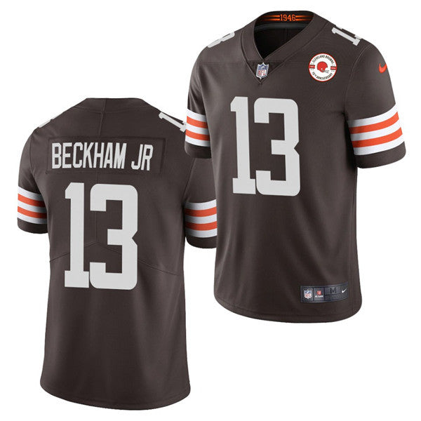 Odell Beckham Jr Cleveland Browns brown Vapor jersey
