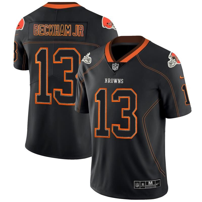 Odell Beckham Jr Cleveland Browns black Color Rush jersey