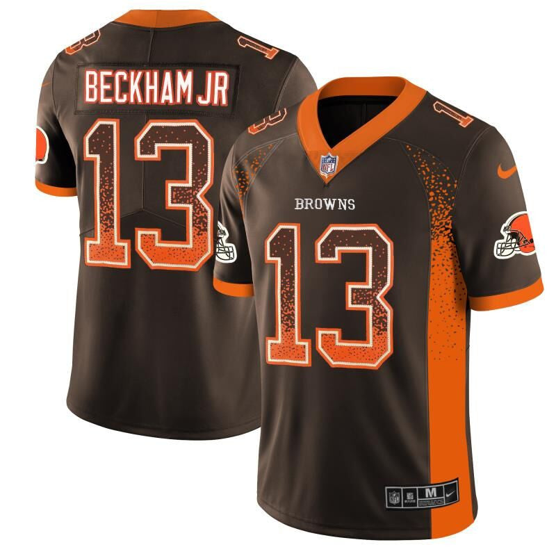 Odell Beckham Jr Cleveland Browns brown Color Rush jersey