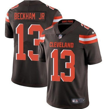 Odell Beckham Jr Cleveland Browns brown Vapor jersey
