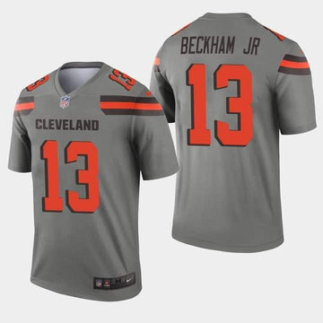 Odell Beckham Jr Cleveland Browns gray Inverted Legend jersey