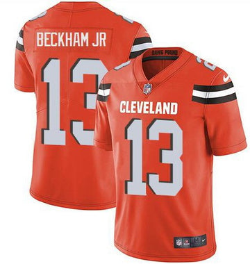 Odell Beckham Jr Cleveland Browns orange Vapor jersey